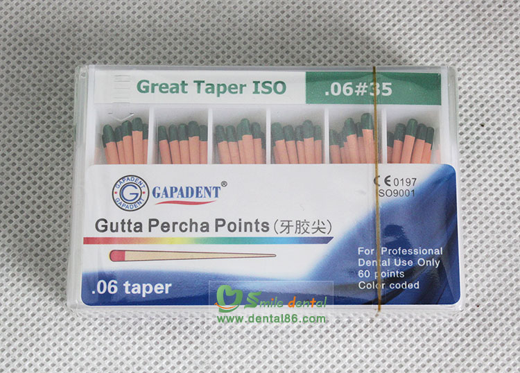 Gutta Percha Points .06 Taper